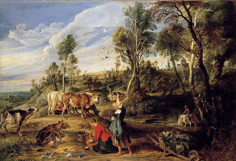Peter Paul Rubens The Farm at Laken